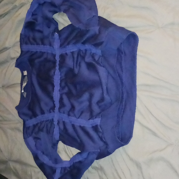 80s Vintage Puckered sweatshirt - Picture 2 of 10